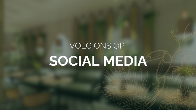 Volg ons op social media