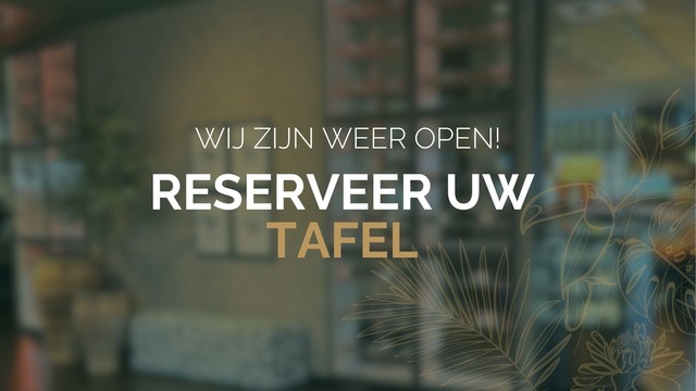 Bezoek ons nieuwe restaurant